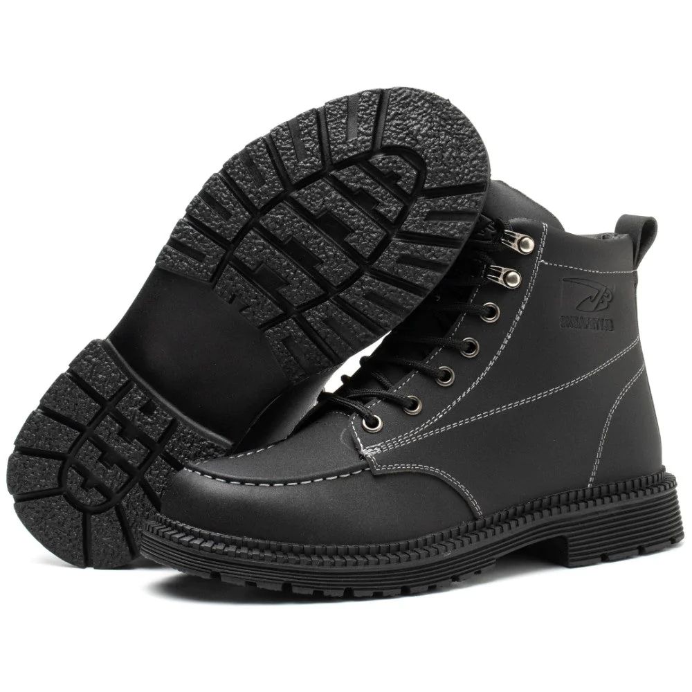 SHOPIFO Stronghold Work Boots 668 Black