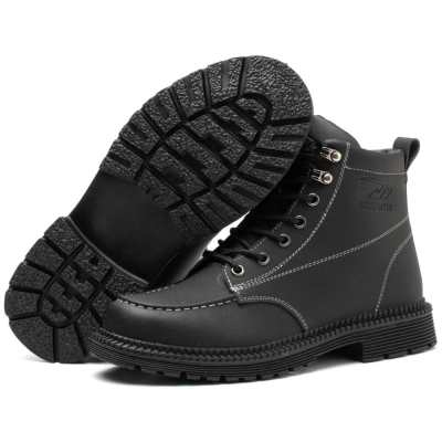 SHOPIFO Stronghold Work Boots 668 Black