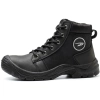 SHOPIFO Thunder Leather Work Boots 009 Black