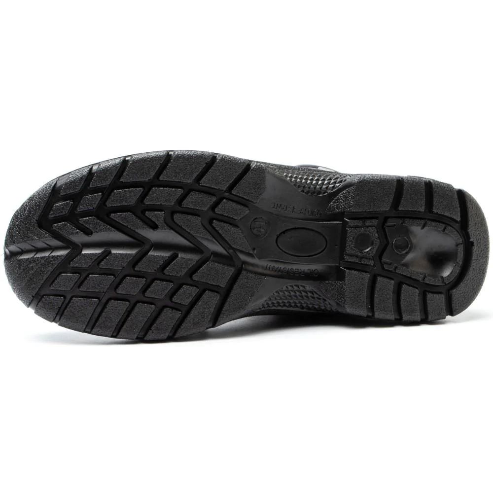 SHOPIFO Thunder Leather Work Boots 009 Black