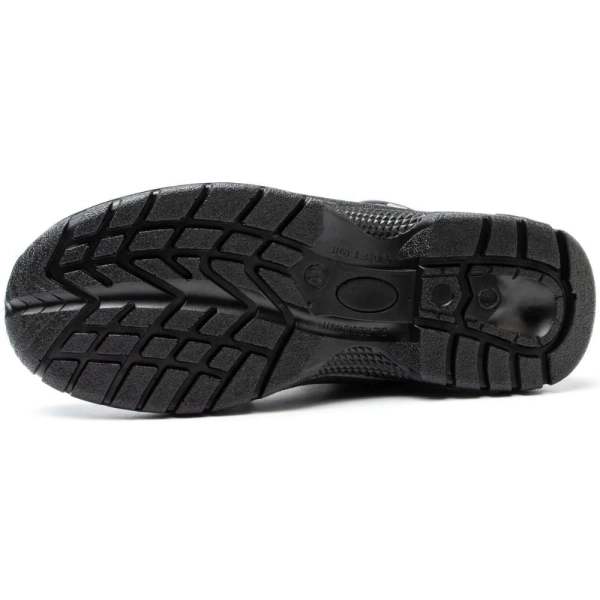 SHOPIFO Thunder Leather Work Boots 009 Black