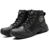 SHOPIFO Thunder Leather Work Boots 009 Black