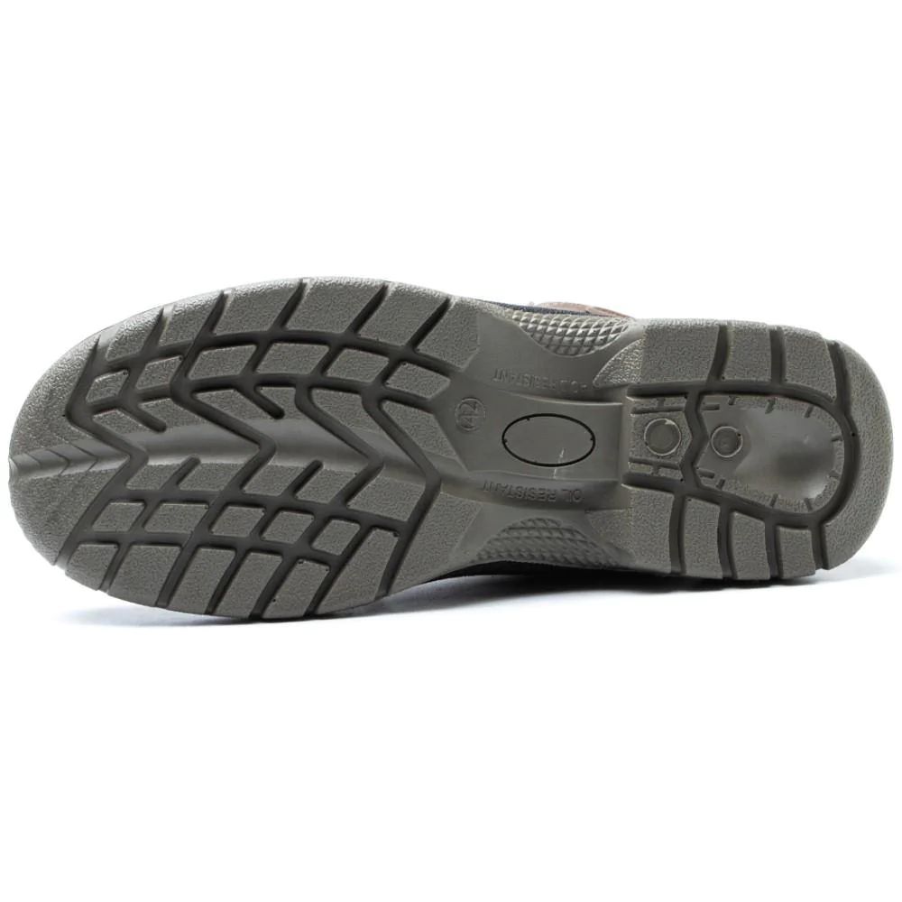 SHOPIFO Thunder Leather Work Boots 009 Brown