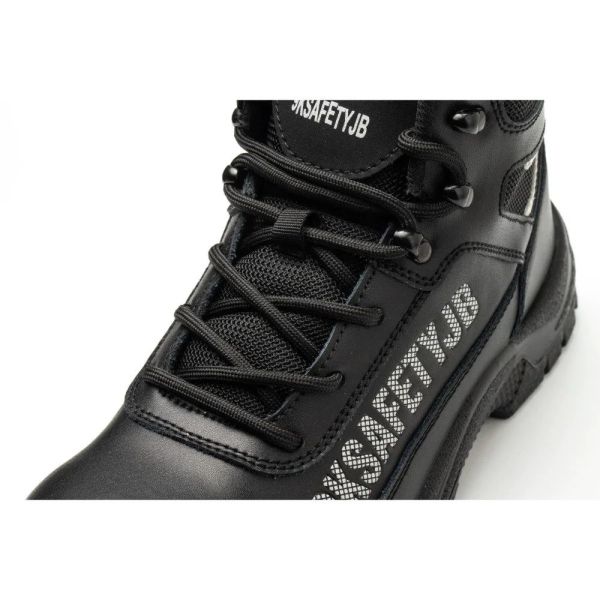 SHOPIFO Thunder Worker Boots 013 Black