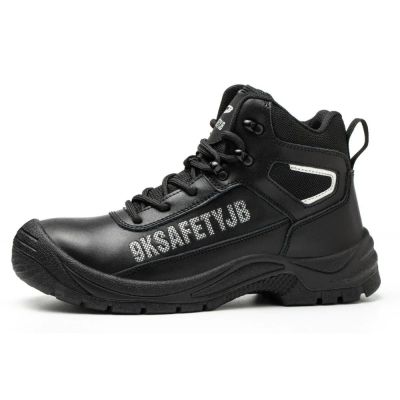 SHOPIFO Thunder Worker Boots 013 Black