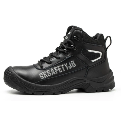 SHOPIFO Thunder Worker Boots 013 Black