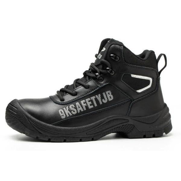 SHOPIFO Thunder Worker Boots 013 Black