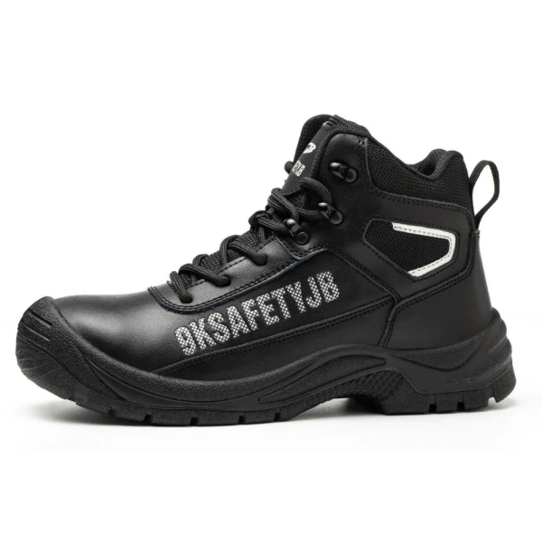 SHOPIFO Thunder Worker Boots 013 Black