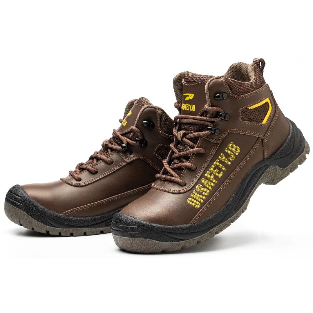 SHOPIFO Thunder Worker Boots 013 Brown