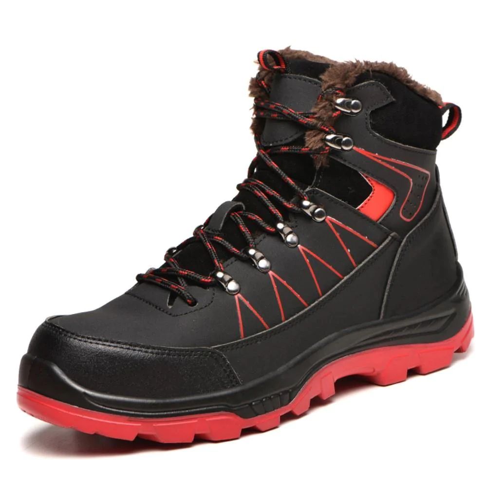 SHOPIFO Warm Work Boots 608 Black