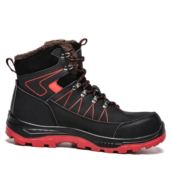 SHOPIFO Warm Work Boots 608 Black