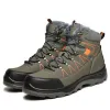 SHOPIFO Warm Work Boots 608 Green