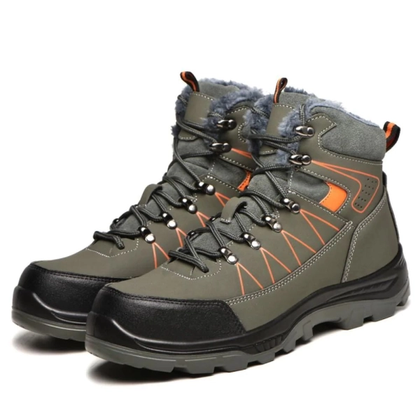 SHOPIFO Warm Work Boots 608 Green