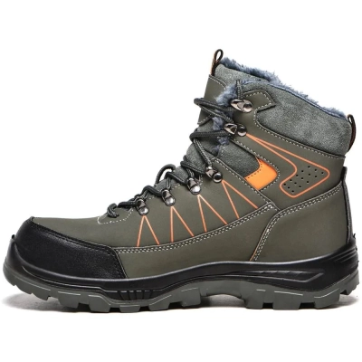 SHOPIFO Warm Work Boots 608 Green