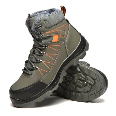 SHOPIFO Warm Work Boots 608 Green