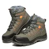 SHOPIFO Warm Work Boots 608 Green