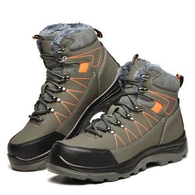 SHOPIFO Warm Work Boots 608 Green