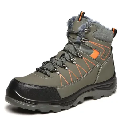SHOPIFO Warm Work Boots 608 Green