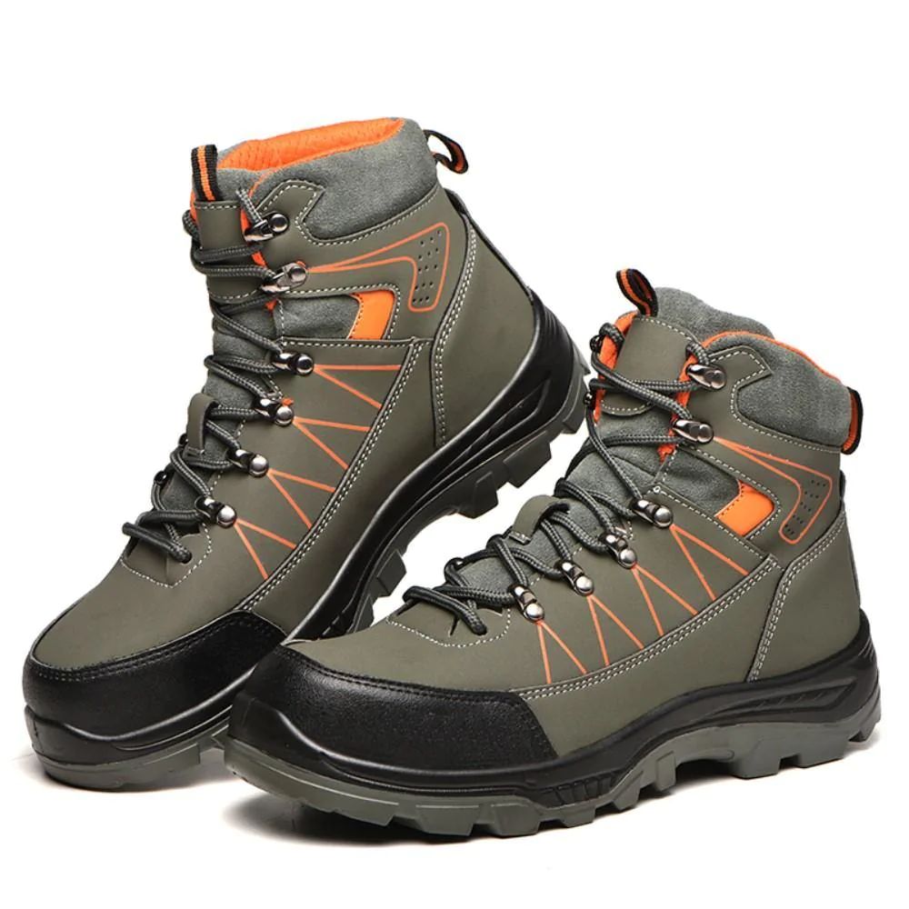 SHOPIFO Work Boots 608 Green