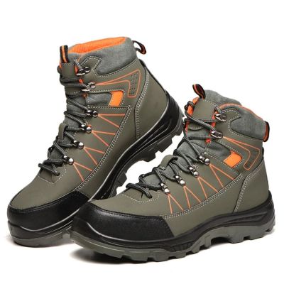 SHOPIFO Work Boots 608 Green