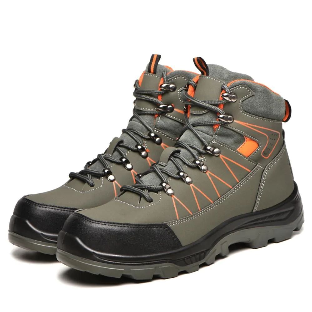 SHOPIFO Work Boots 608 Green