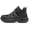 SHOPIFO Zeal Worker Boots 665 Black