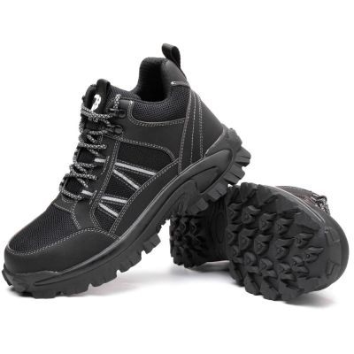 SHOPIFO Zeal Worker Boots 665 Black