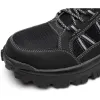 SHOPIFO Zeal Worker Boots 665 Black