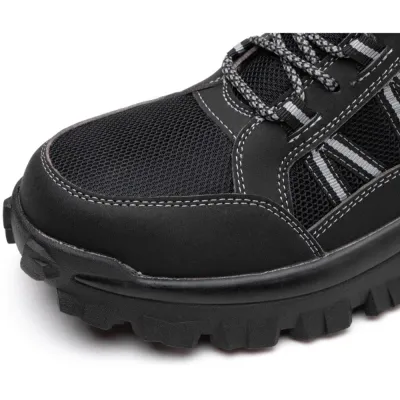 SHOPIFO Zeal Worker Boots 665 Black