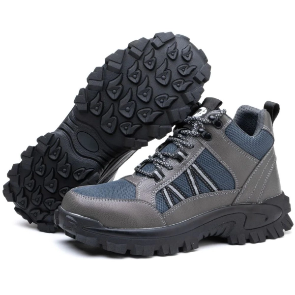 SHOPIFO Zeal Worker Boots 665 Blue