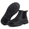 SHOPIFO Zeal Worker Boots 815 Black