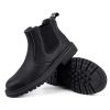 SHOPIFO Zeal Worker Boots 815 Black