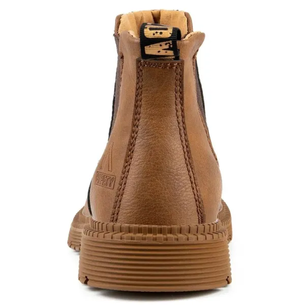 SHOPIFO Zeal Worker Boots 815 Light-brown