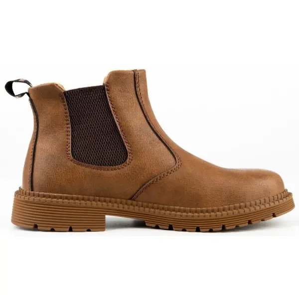 SHOPIFO Zeal Worker Boots 815 Light-brown