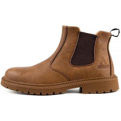 SHOPIFO Zeal Worker Boots 815 Light-brown