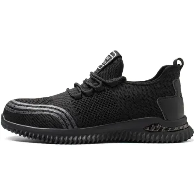 SHOPIFO Zenith Safety Shoes 786 Black