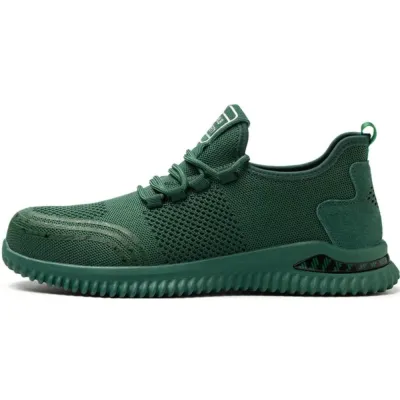 SHOPIFO Zenith Safety Shoes 786 Green