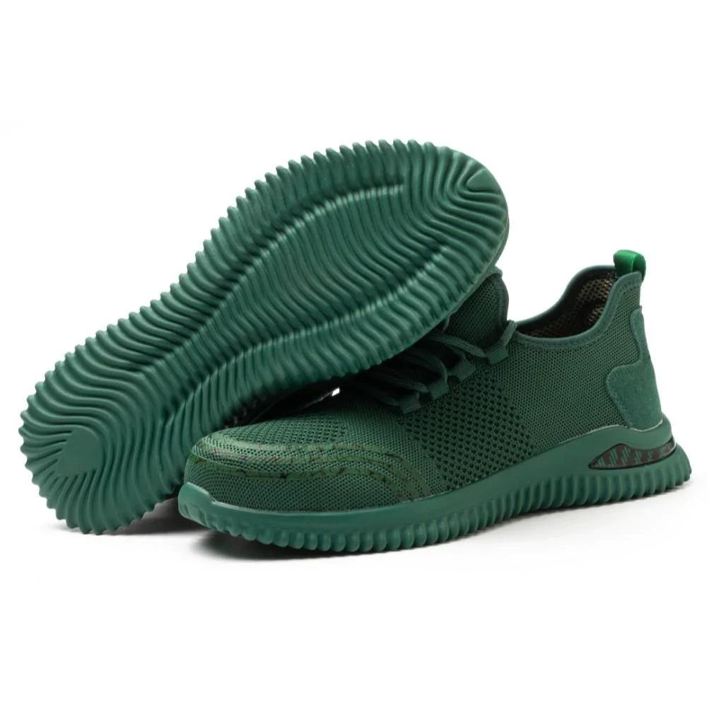 SHOPIFO Zenith Safety Shoes 786 Green