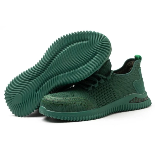 SHOPIFO Zenith Safety Shoes 786 Green