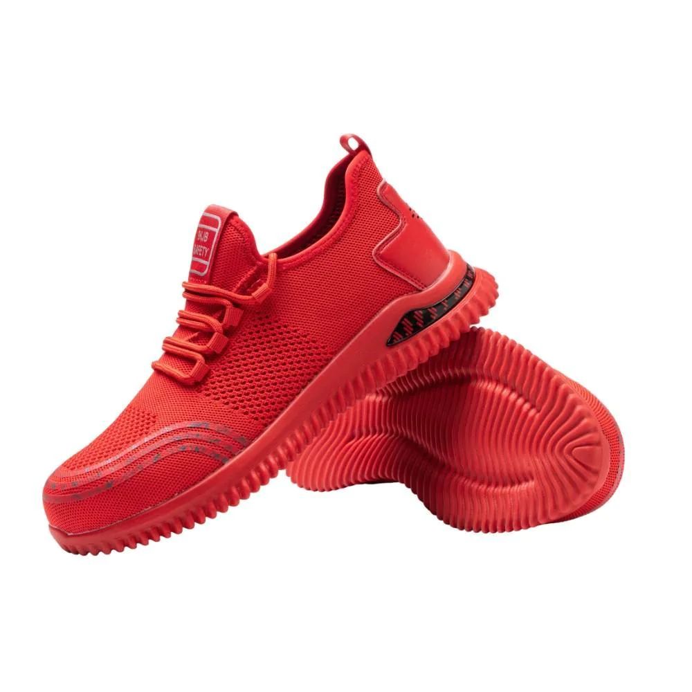 SHOPIFO Zenith Safety Shoes 786 Red
