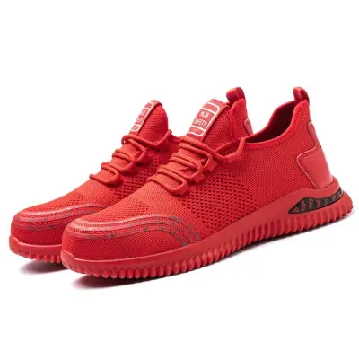 SHOPIFO Zenith Safety Shoes 786 Red