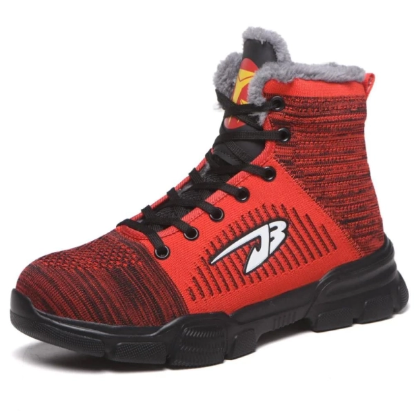 SHOPIFO Zenith Warm Worker Boots 907 Red