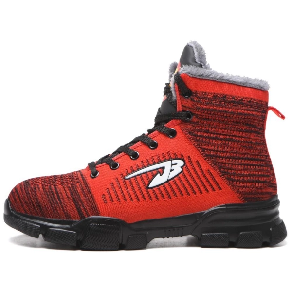 SHOPIFO Zenith Warm Worker Boots 907 Red
