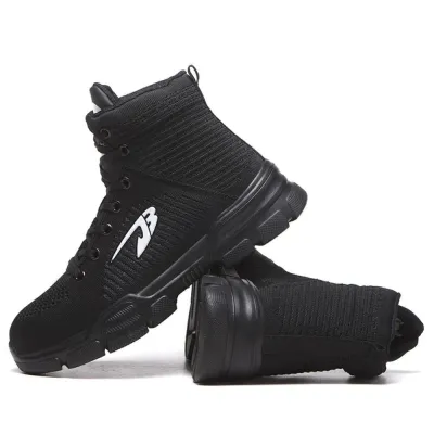 SHOPIFO Zenith Worker Boots 907 Black