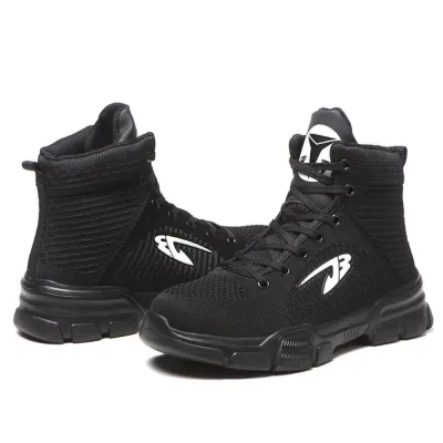 SHOPIFO Zenith Worker Boots 907 Black