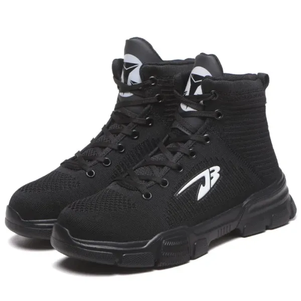 SHOPIFO Zenith Worker Boots 907 Black
