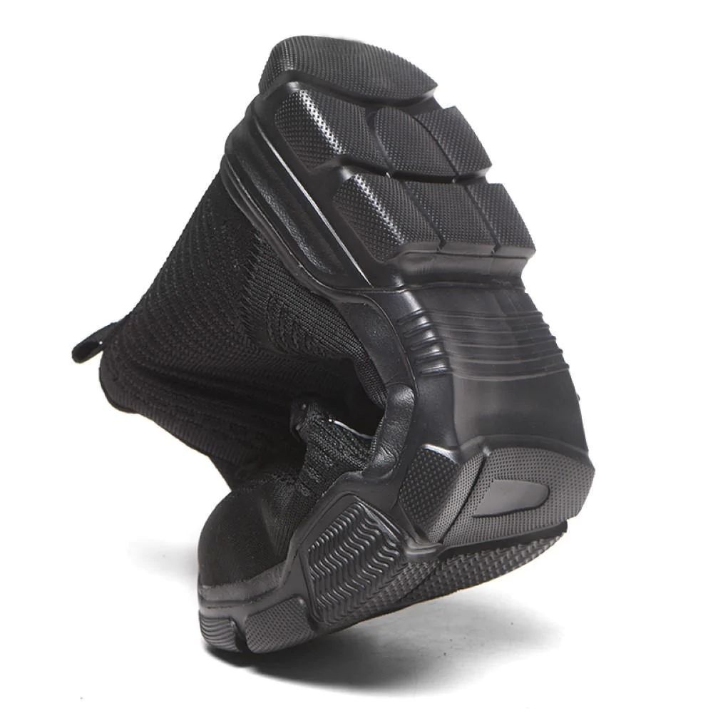 SHOPIFO Zenith Worker Boots 907 Black