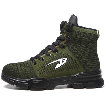 SHOPIFO Zenith Worker Boots 907 Green