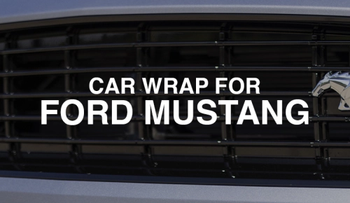 Car Wrap For Ford Mustang