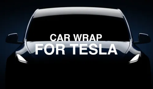 Car Wrap For Tesla